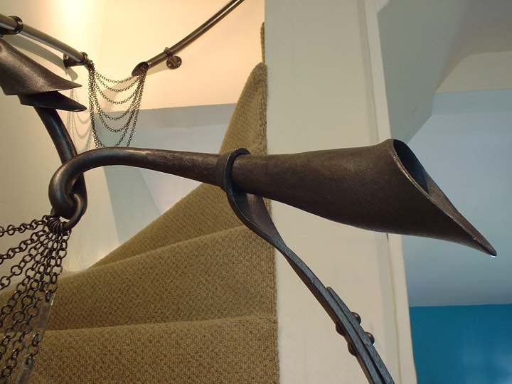 Stair handrail
