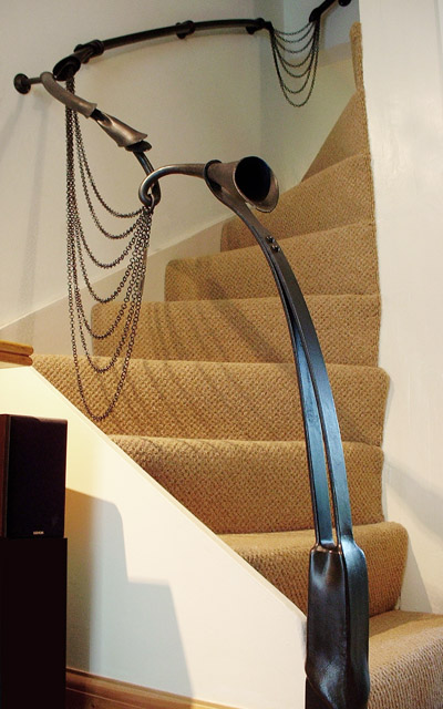 Stair handrail